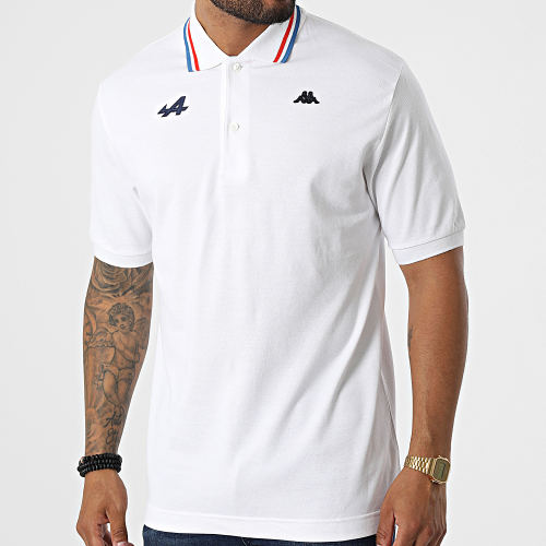 Polo Manches Courtes Aarau Alpine F1 67113QW Blanc