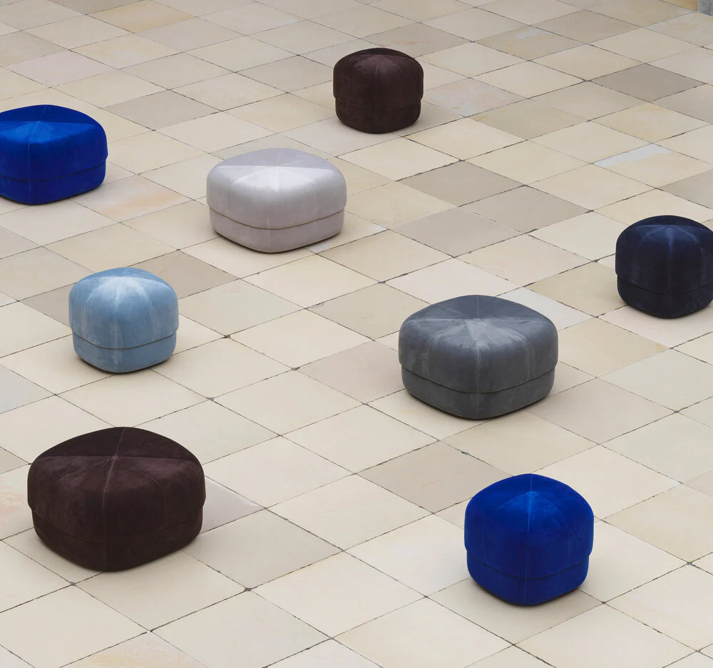 Normann Copenhagen  Circus puf, Coffee - H40 cm.