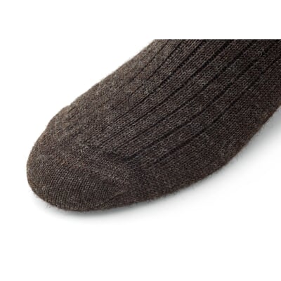 Herren-Wollsocke, Braunmelange