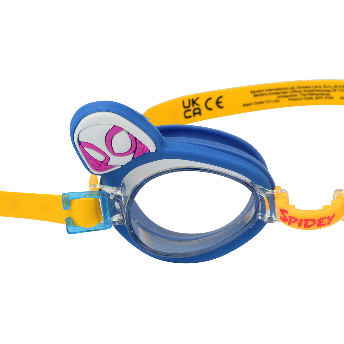 Topolino Spider-Man Schwimmbrille verstellbar blau / gelb