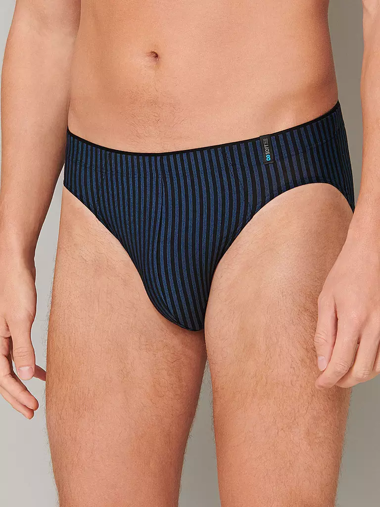 SCHIESSER Minislip Long Life Soft navy blau