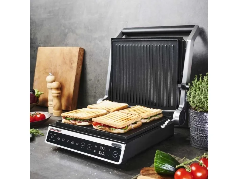 Gastroback 42562 Design Raclette Fondue Advanced Plus Edelstahl