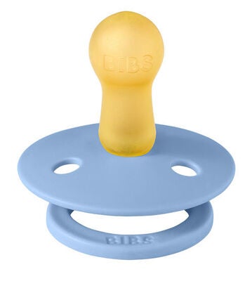 BIBS Smokk Colour 2-pack Lateks Størrelse 2, Sky Blue/Steel Blue