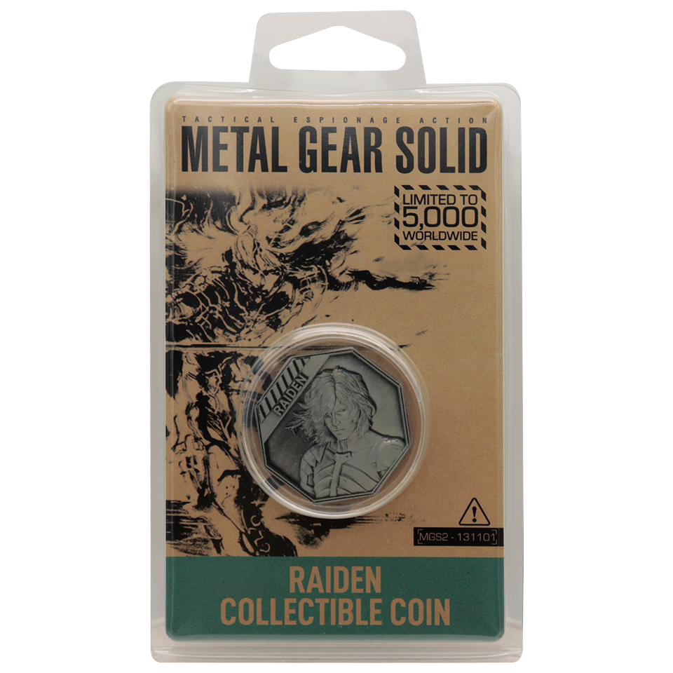 Metal Gear Solid 2 Raiden Coin