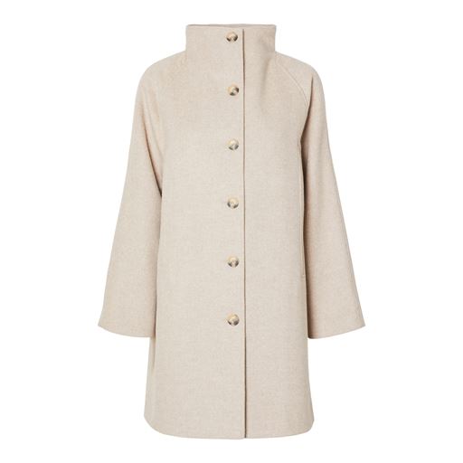 Selected Femme Vinni Frakke, Sandshell, 40
