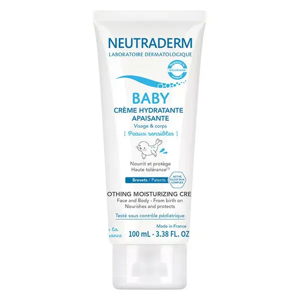 Neutraderm Baby Crème Hydratante Apaisante 100ml