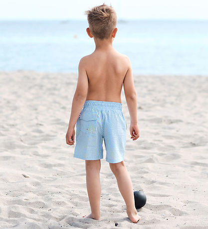 Petit Crabe Badeshorts - Boardie - UV50+ - Capri Streifen