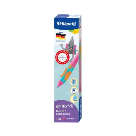 Pelikan griffix® BleistiftHB für Rechtshänder, Lovely Pink