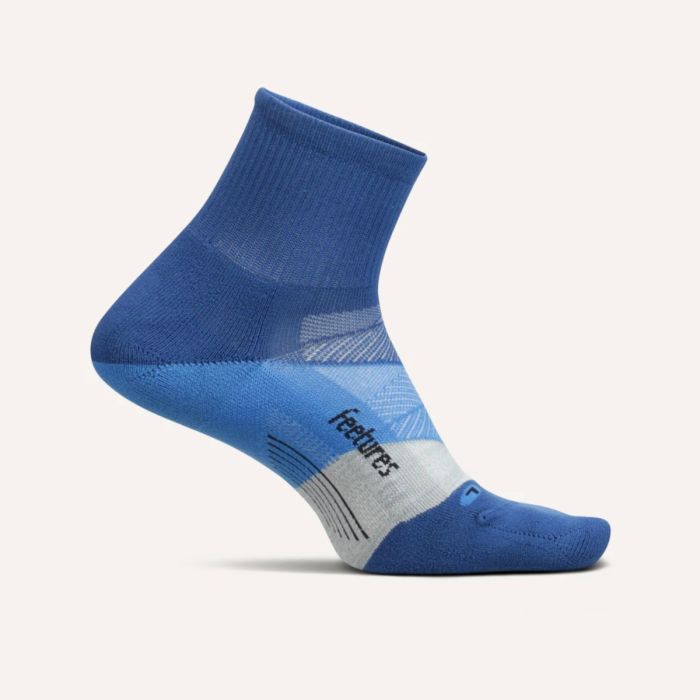 Feetures Dame Strømper Elite Ultra Light Quarter Blå