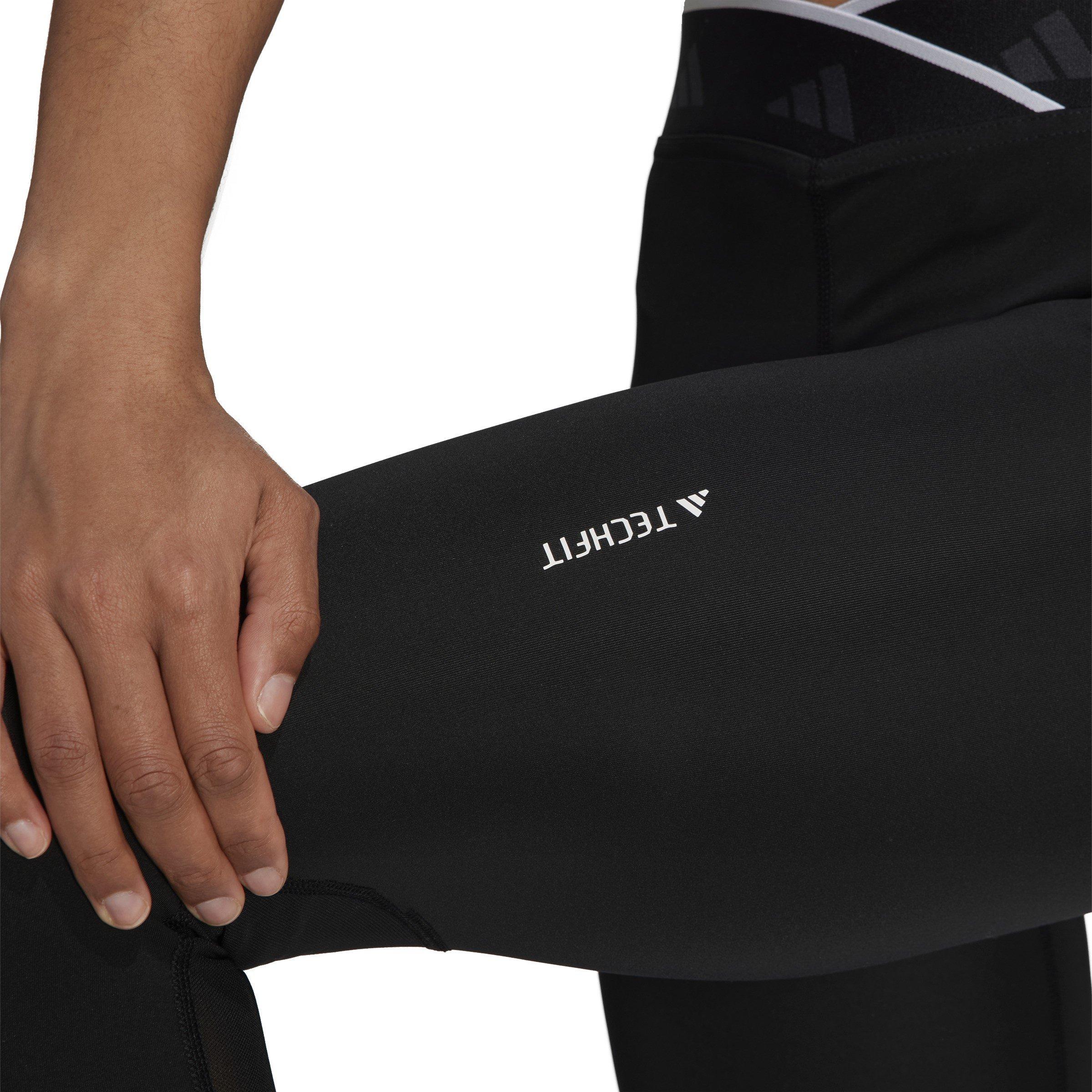 adidas Techfit V Shaped Elastic 7 8 Leggings Womens