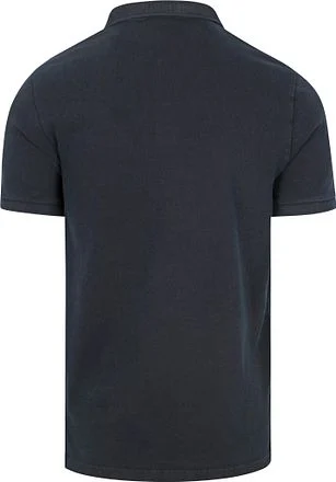 Superdry Polo Destroyed Navy M1110439A-98T kopen