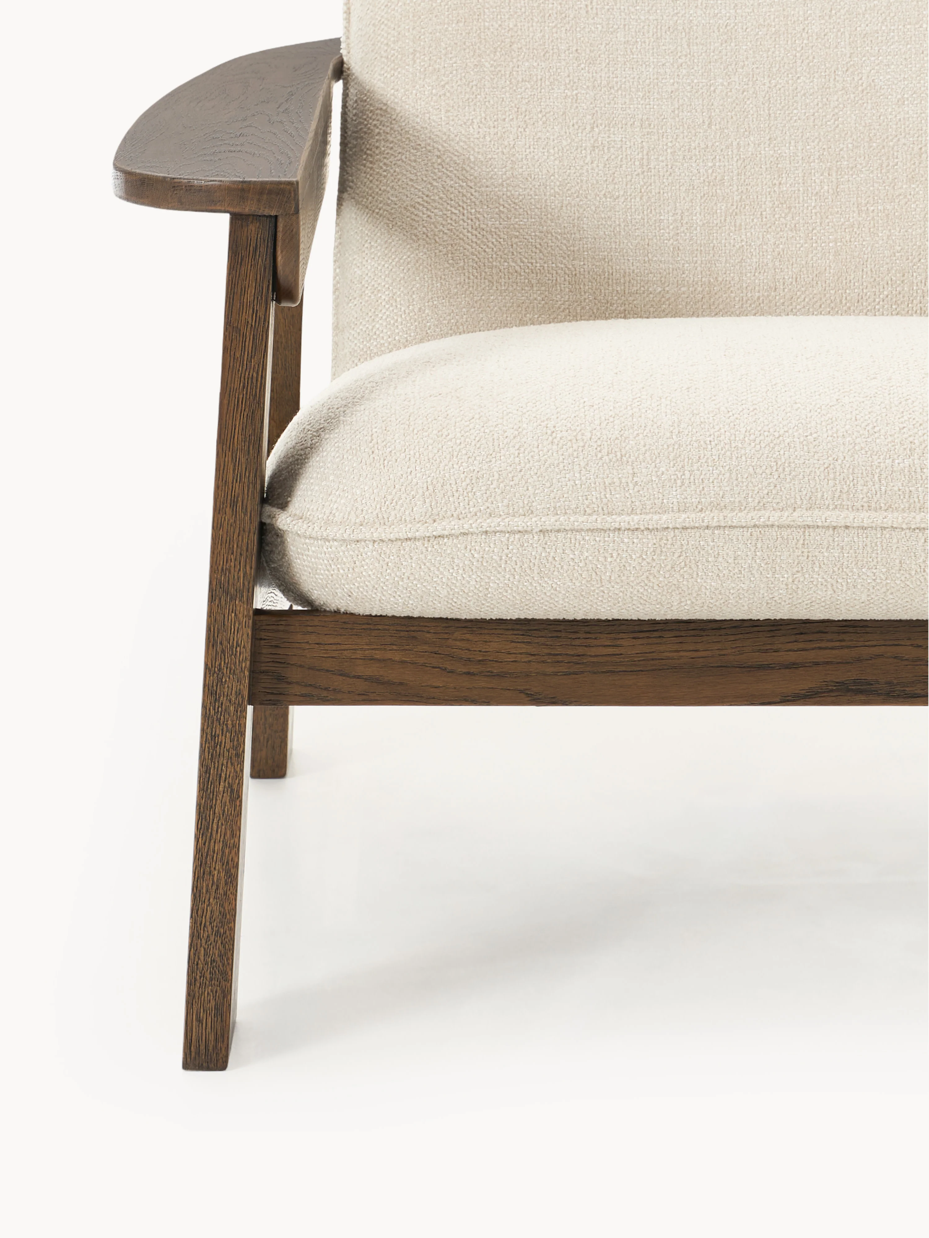 Loungefauteuil Steve van eikenhout