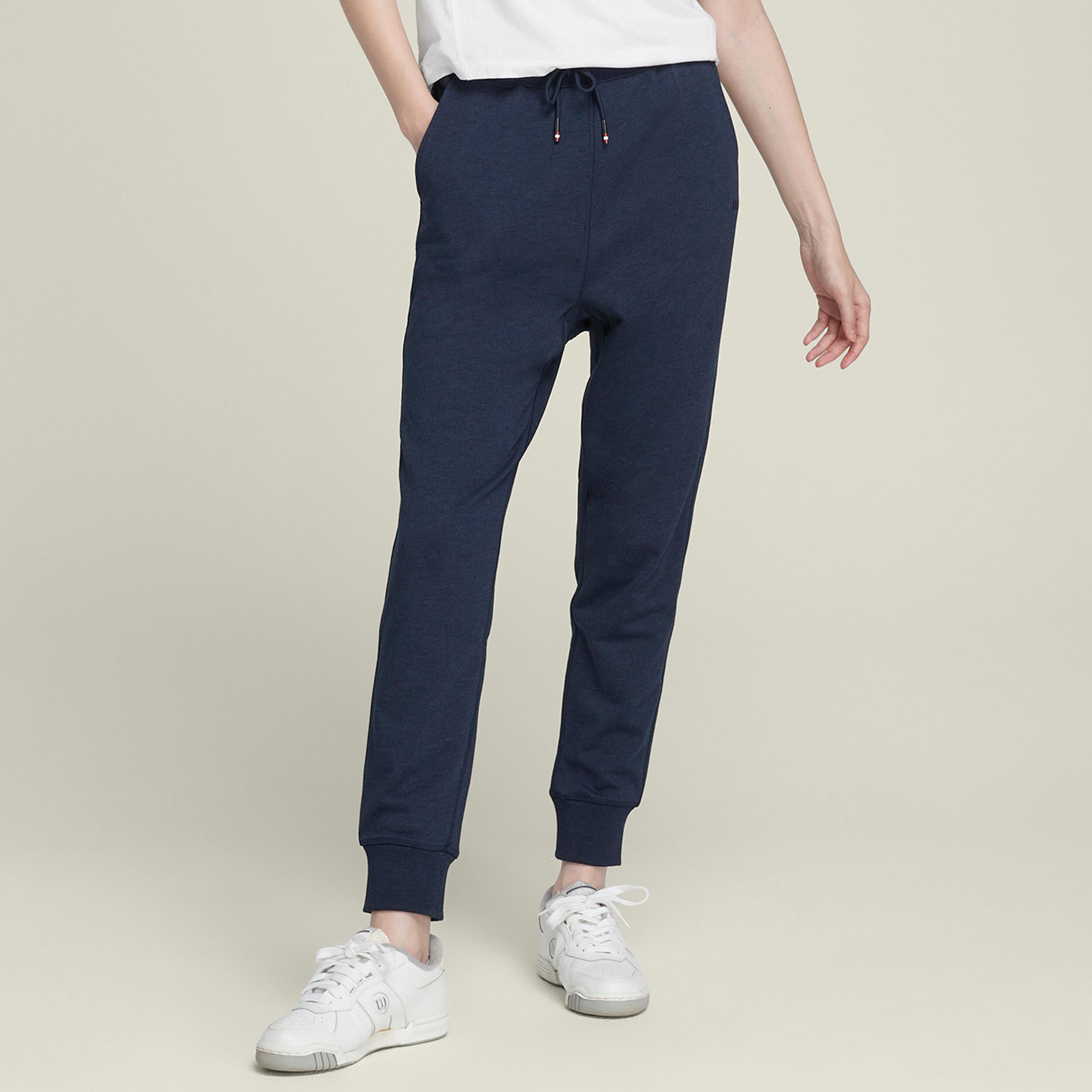 Wilson Slim Jogger Pantalon Survêtement Femmes - Bleu Foncé