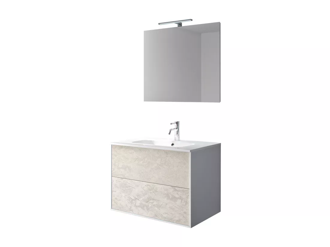 Ensemble de salle de bain 4 pièces IGEA havane