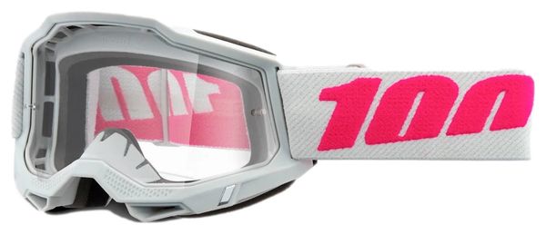 Masque 100% Accuri 2 Keetz Gris Rose / Verres Transparents