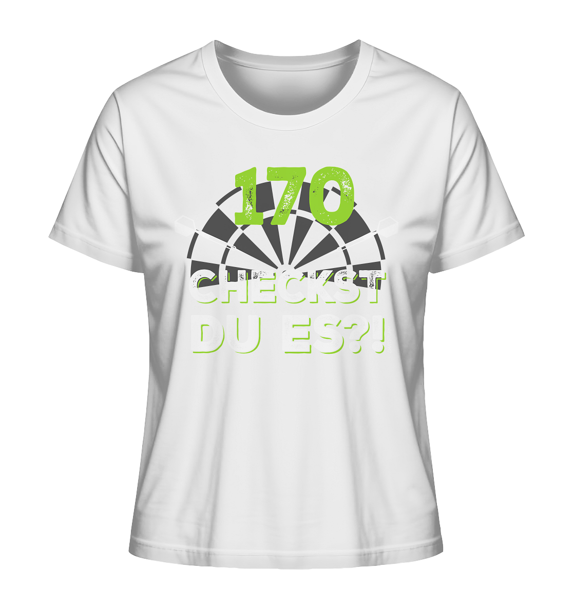 DartSturm - 170 Checkst du es - Ladies Organic Shirt
