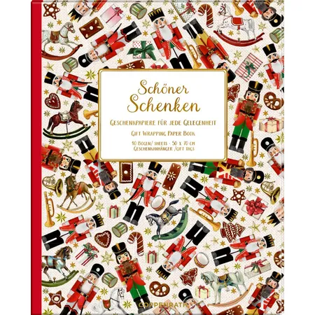 Coppenrath Verlag Geschenkpapier-Buch: Schöner schenken - Weihnachtlich (Behr)