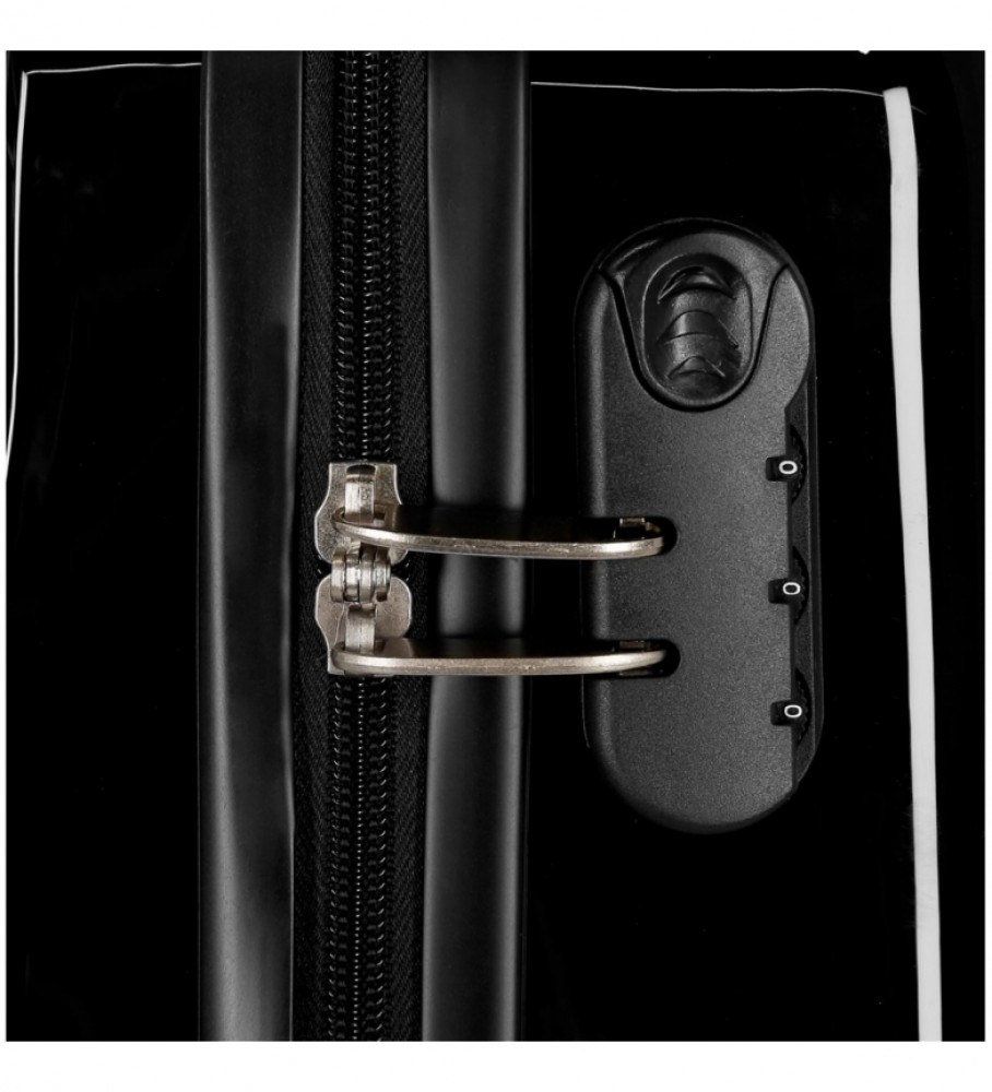 Disney Maleta de Cabina Sky Avengers rgida 55cm Negra