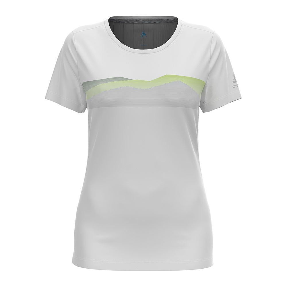 Odlo F-DRY RIDGELINE - Maillot Femme white