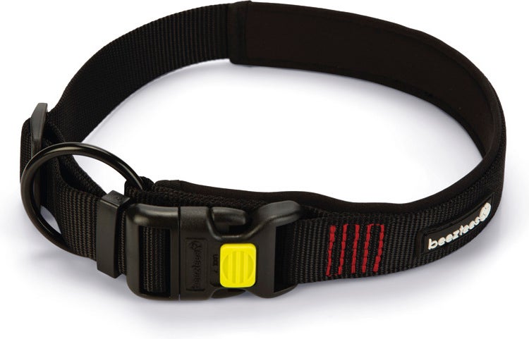 Beeztees hondenhalsband Parinca Premium zwart 60-65 x 3 cm