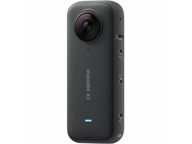 Insta360 X3 - 360° action-kamera - 5.7K / 30 fps - 72 MP - Wi-Fi, Bluetooth op til 10 m - sort