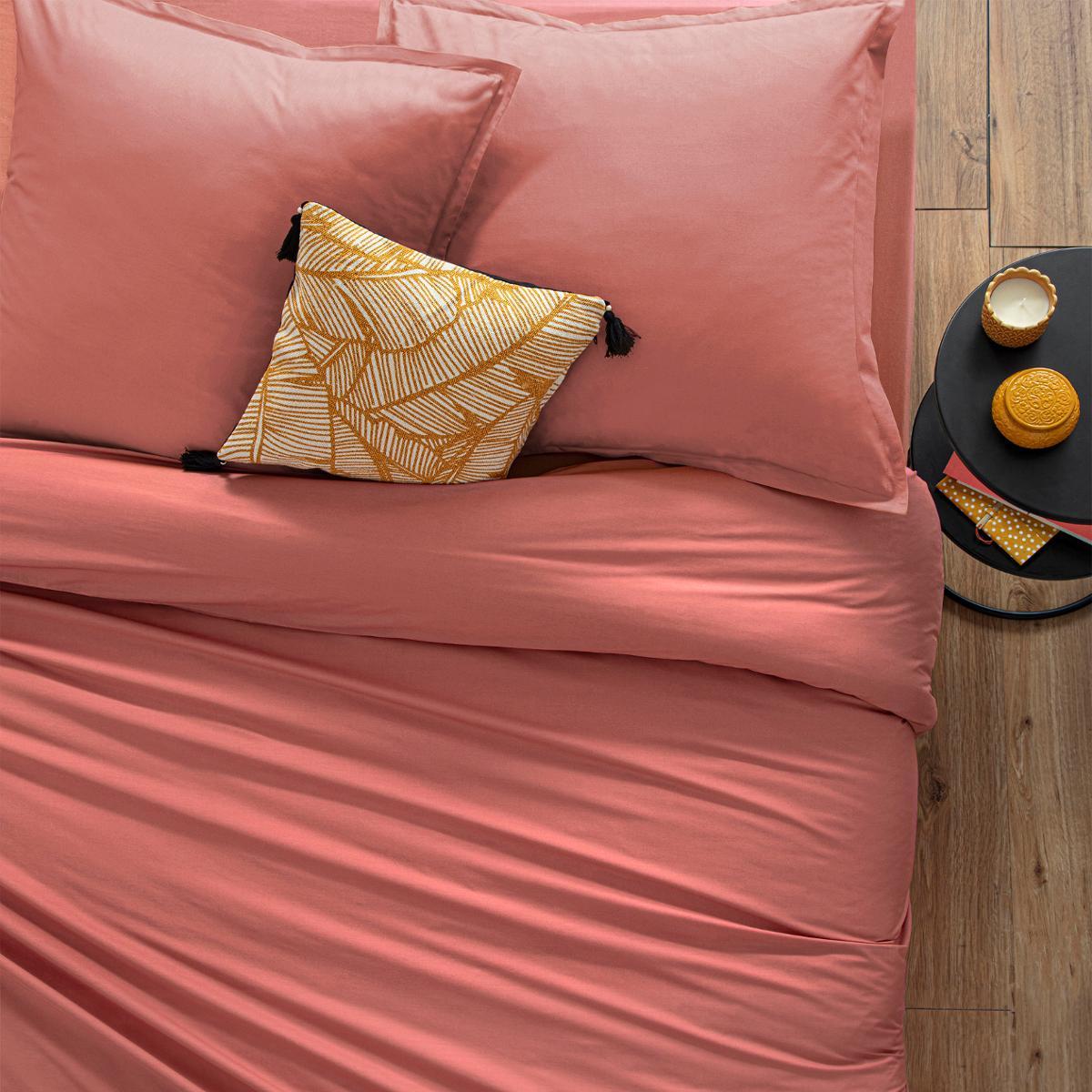 TAIE OREILLER BLUSH 63X63CM