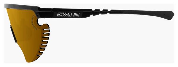 Lunettes SCICON Aerowing Lamon Noir / Multimirror Bronze