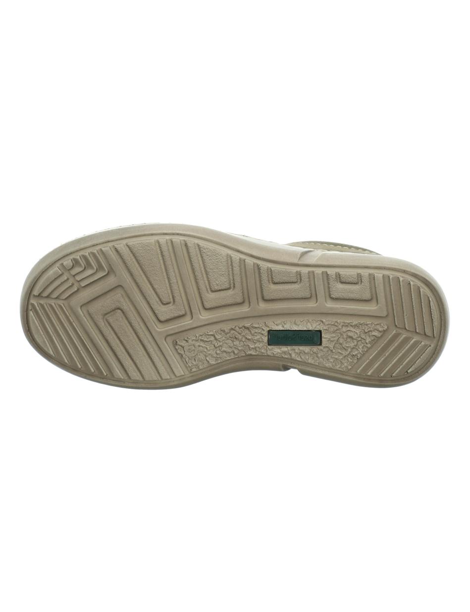 Halbschuh Louis 01, moos-kombi