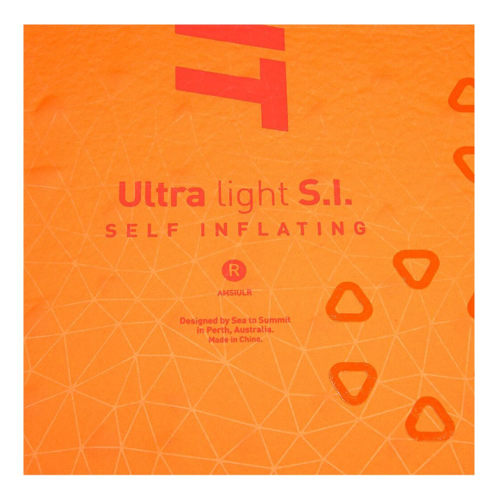Sea To Summit ULTRALIGHT REGULAR - Matelas auto-gonflant mat orange