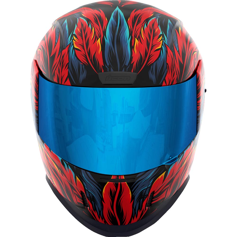 Icon - Casque Airform Fever Dream™ Rouge / Bleu