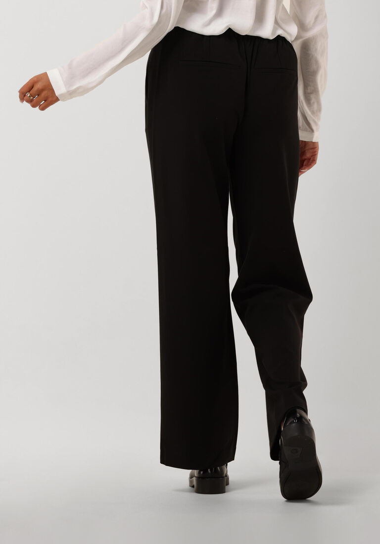 MSCH COPENHAGEN zwarte msch copenhagen wijde broek chana straight pants