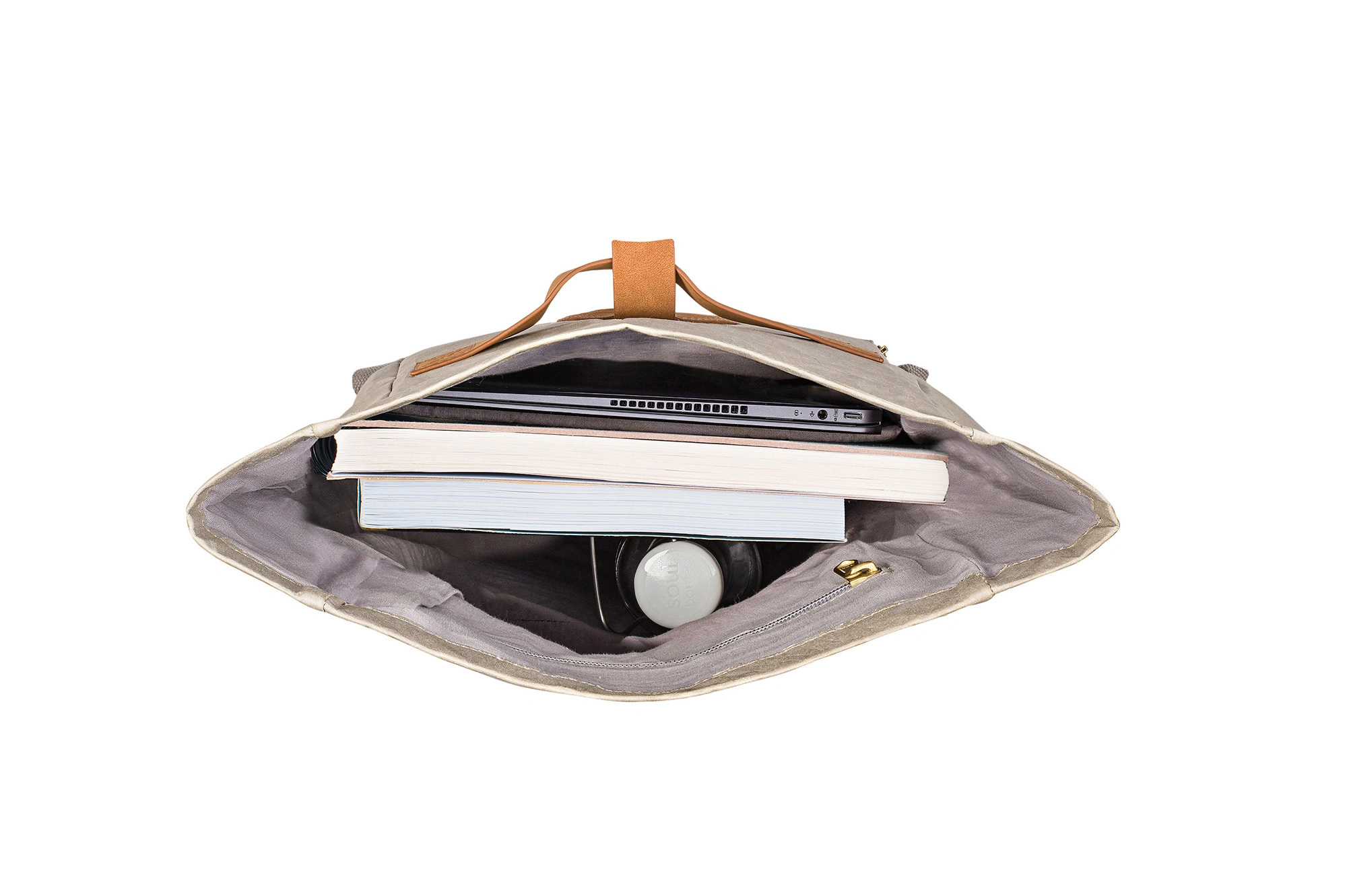 Fitz & Huxley Kraftpapier-Rucksack KRAFT (Typ: 12l)
