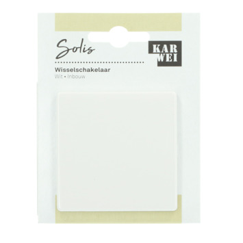 KARWEI Solis wisselschakelaar wit