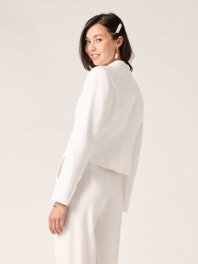 Veste tailleur courte