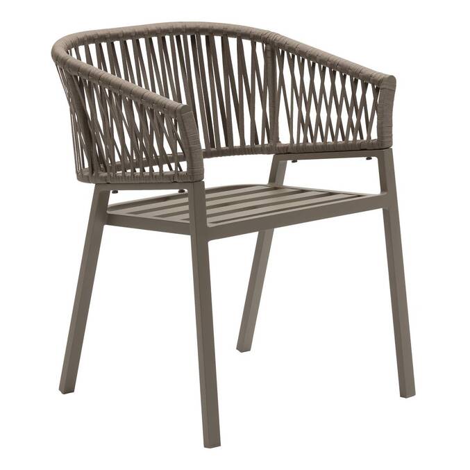 Lot de 2 fauteuils de jardin ORIENGO Macchiato / Café