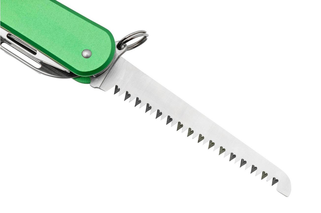 FOX Vulpis 5-Tools FX-VP130-SF5OD, N690co, Aluminium OD Green, Zwitsers zakmes