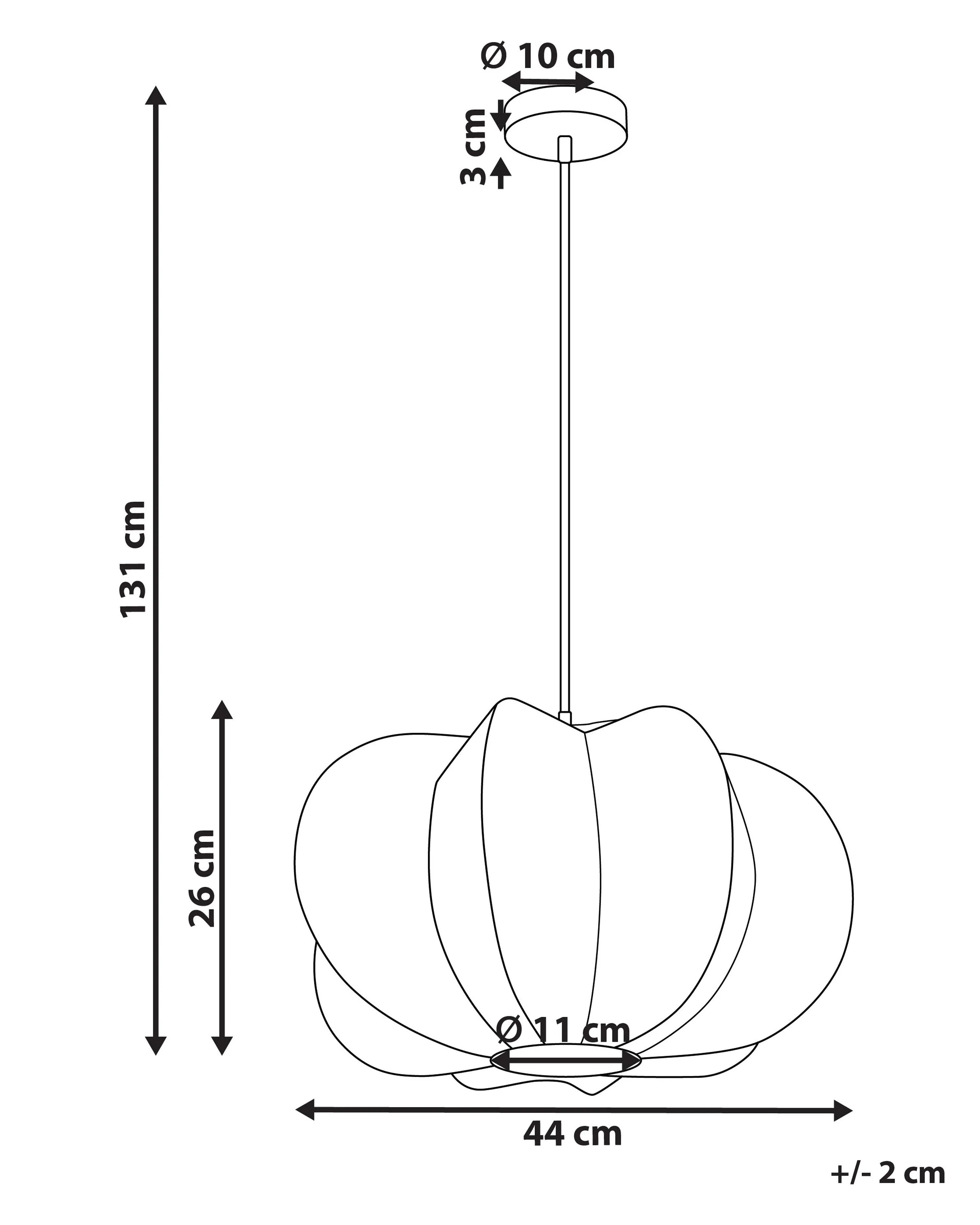 Hanglamp KIBI Rotan Natuurlijk