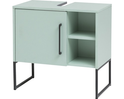 Wastafelmeubel van Möbelpartner Limone, BxHxD 60,4x59,5x33 cm, mint