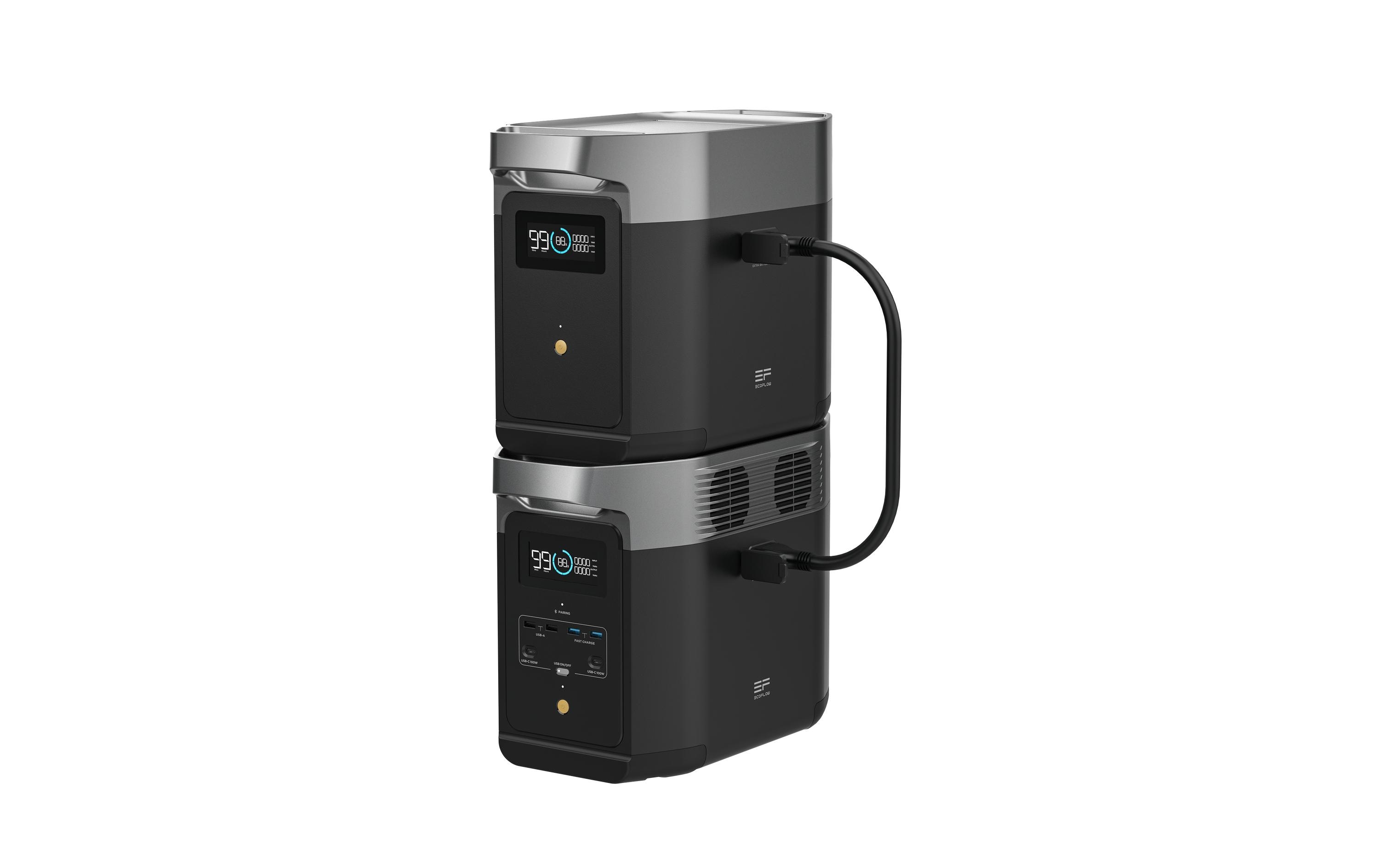 Zusatzbatterie Delta 2, 1024 Wh<br>Intelligenter Zusatzakku für Delta 2