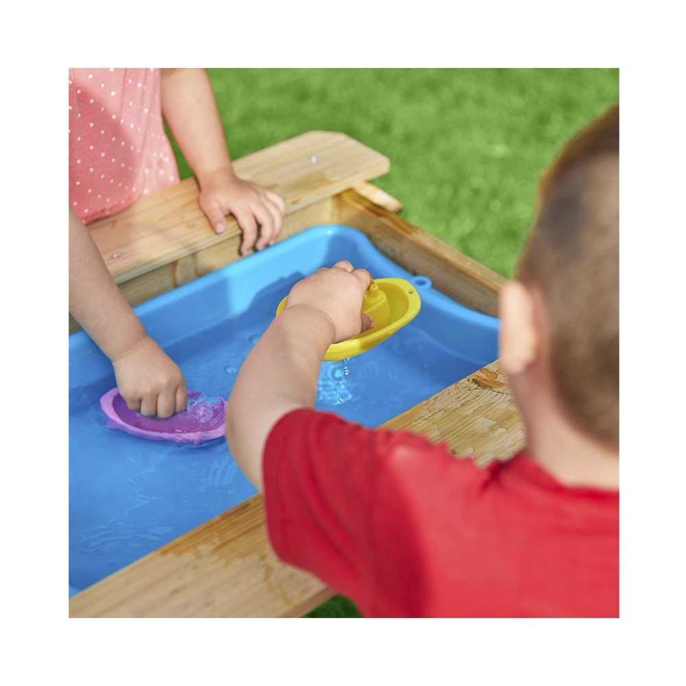 TP TOYS Early Fun Holz Picknick-Tisch & Sandkasten