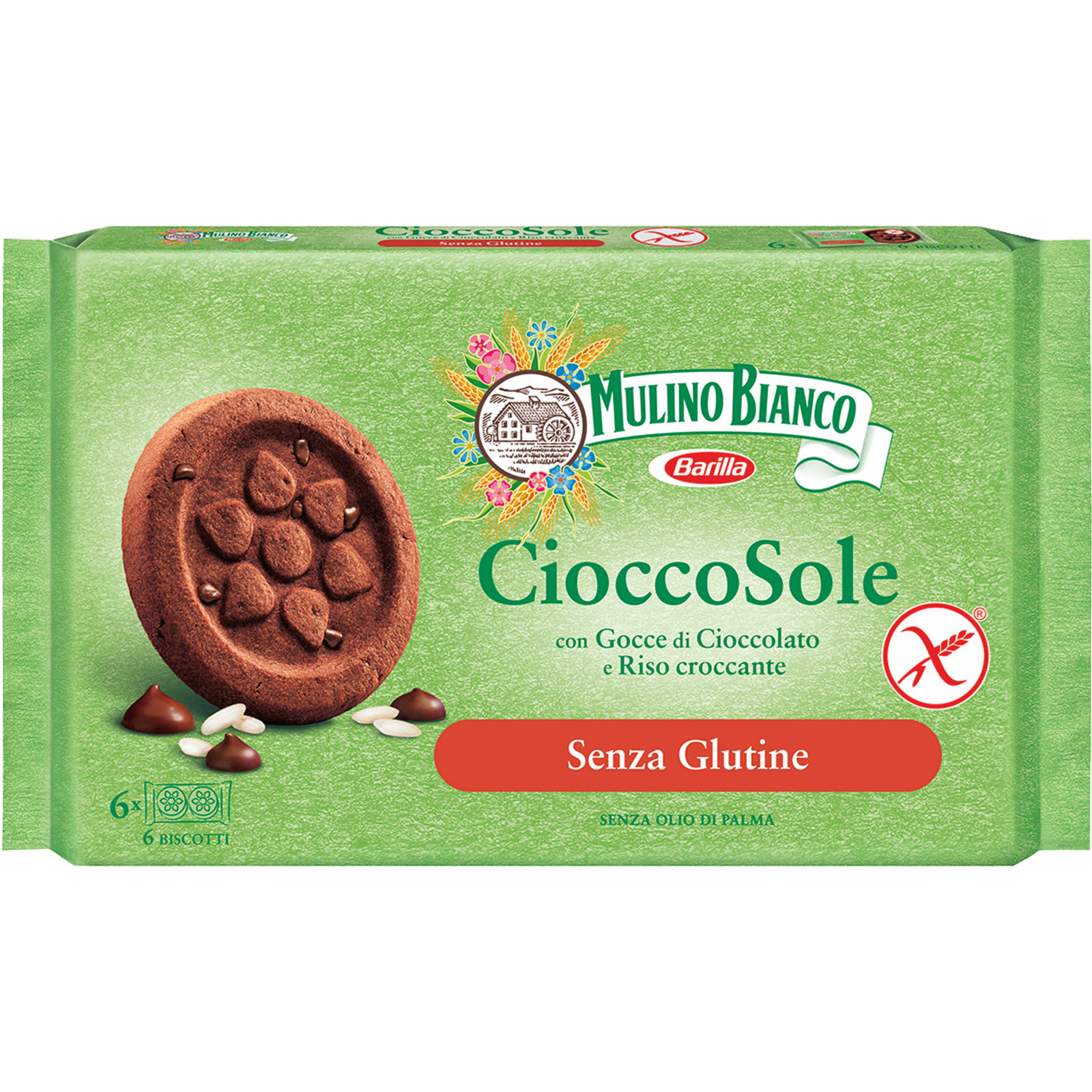 MB Frollino Riso&Ciocc. glutenf. 6x41.7g
