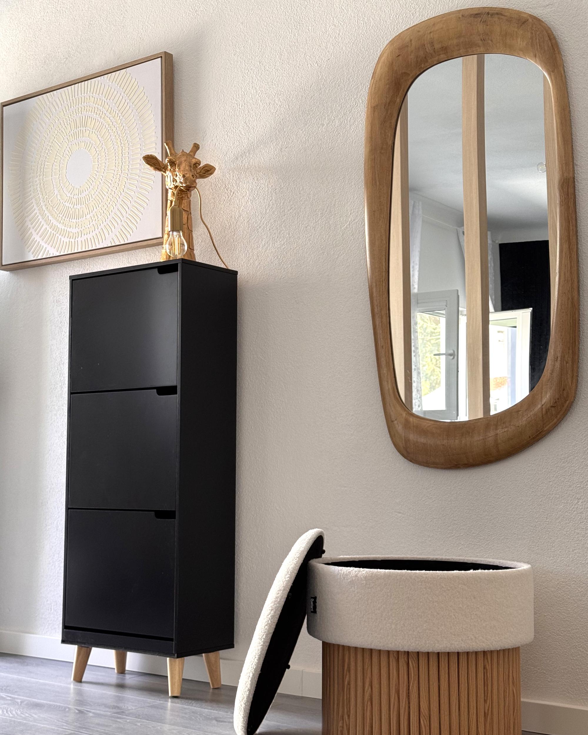 Wandspiegel TRIZAY 57 cm 120 cm Hout Bruin