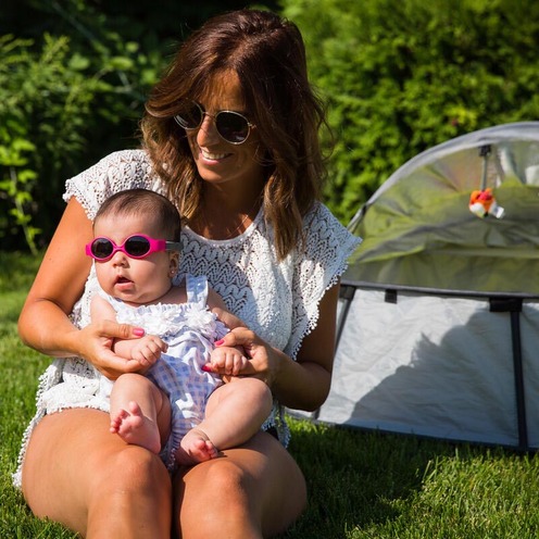 Sölar Mini Pink Lunette de soleil bébé 0-24 mois - BBLÜV