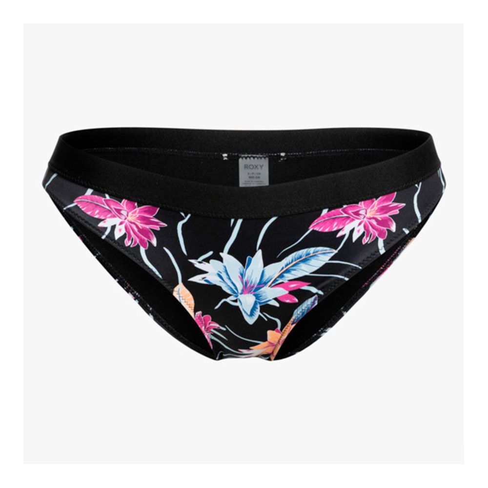 Roxy ACTIVE PT BELTED BIK BOT - Bas maillot de bain Femme anthracite floral flow