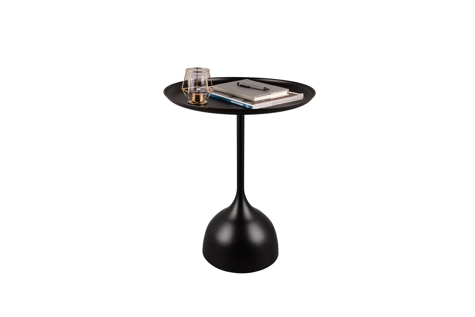 Beistelltisch RAMONA 48 x 60 cm schwarz