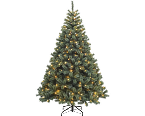 Lafiora Chamonix kunstkerstboom, blauw, 215 cm, LED