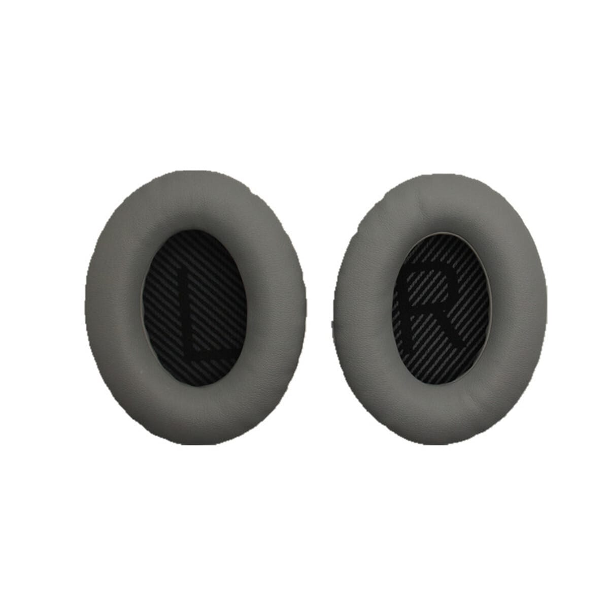 Erstatningsøreputer og hodebånd for Bose QC15 QC25 QC35-hodetelefoner Grå+svart