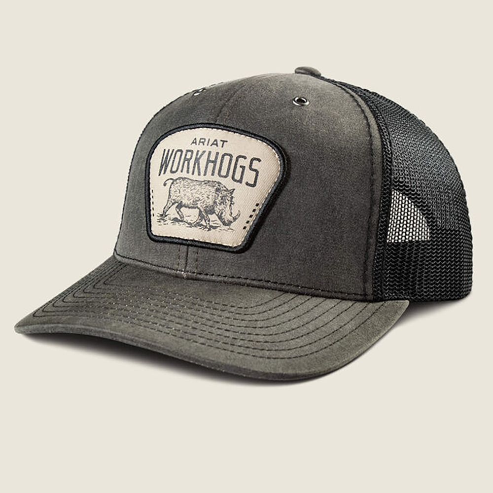 Ariat mens WorkHogs Patch Snapback Cap