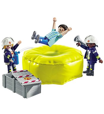 Playmobil Action Helden - Feuerwehrmann mit Airbag - 71465 - 13