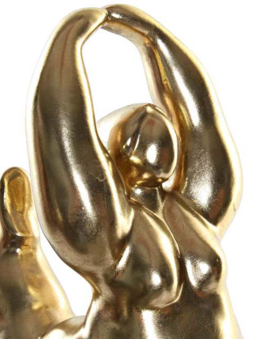 Decorative Figure Dancing Girl Gold